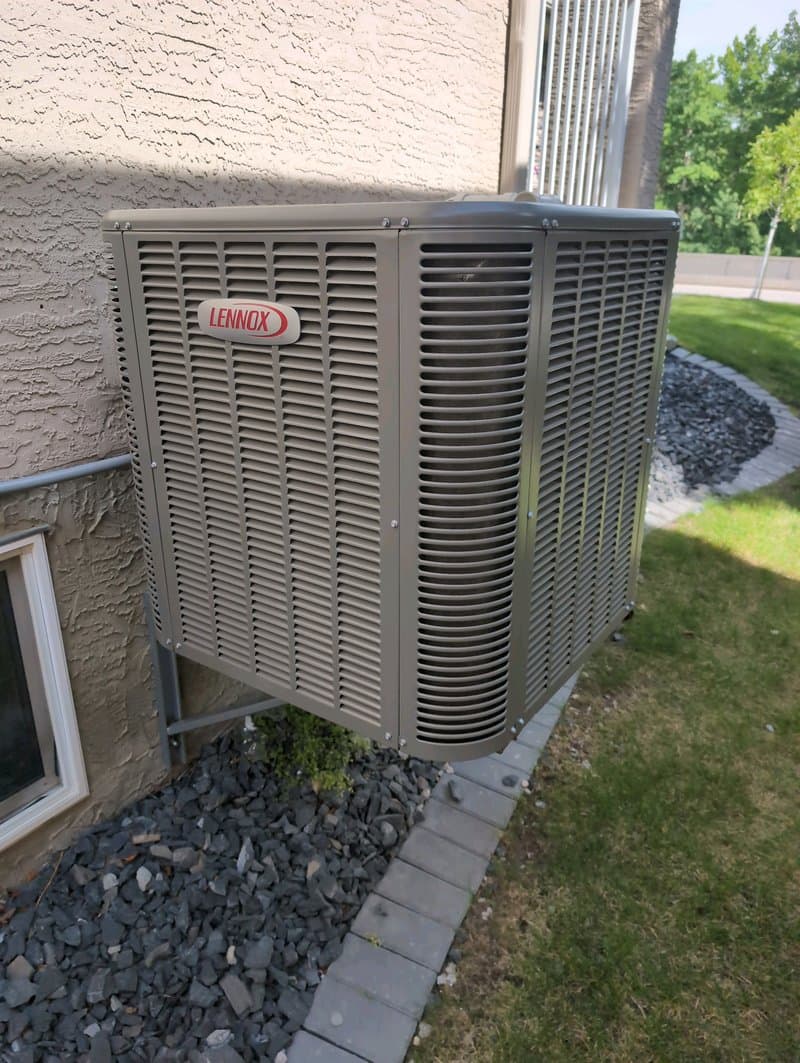Lennox air conditioning installation